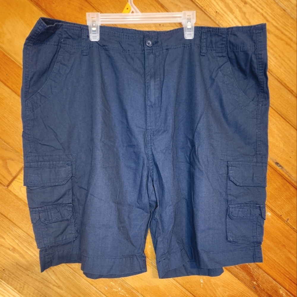 Architect premium quality dark navy blue cargo shorts waist size 44